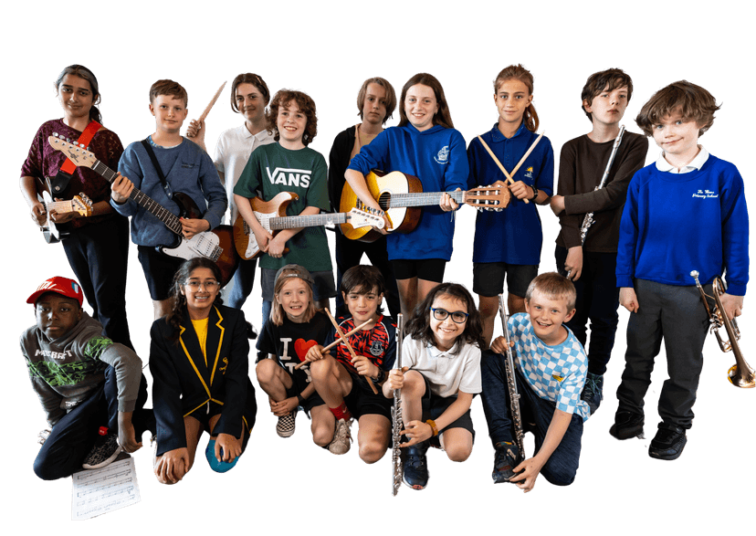 Funk in the Forest and Junior Funk in the Forest bands